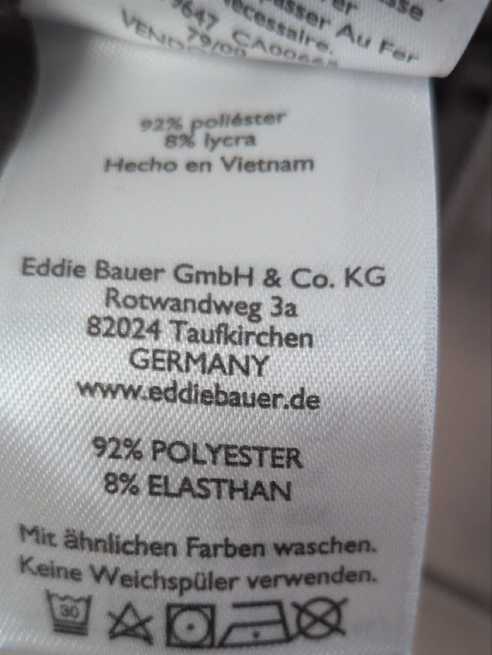 Eddie Bauer Women's Traverse, Cargo Pants in Taupe, Size 10 - Picture 16 of 16